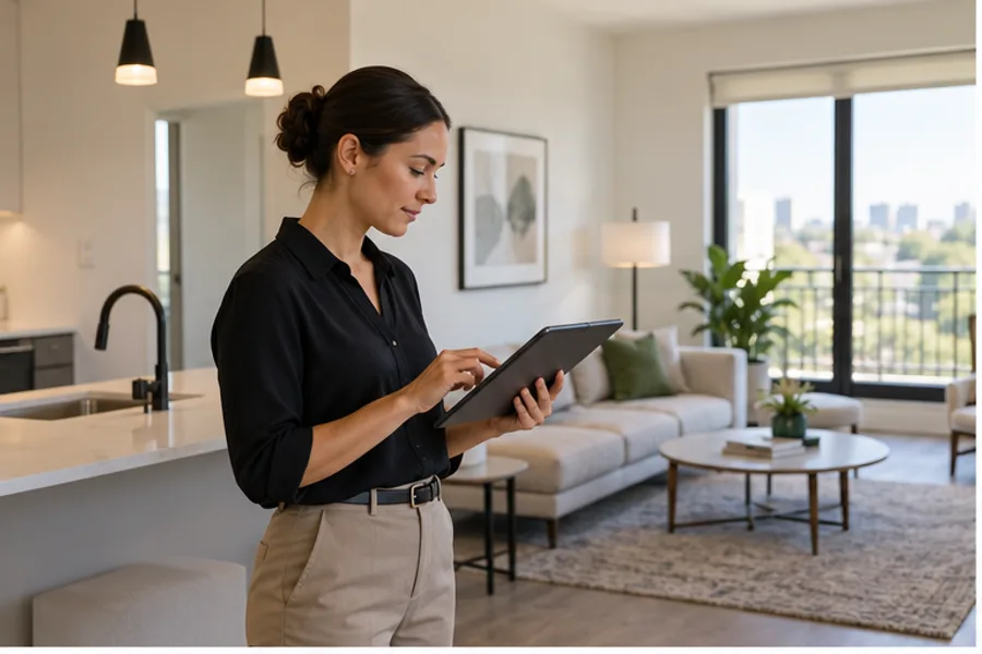 Apartmentinterieur für ein Betreiberprojekt